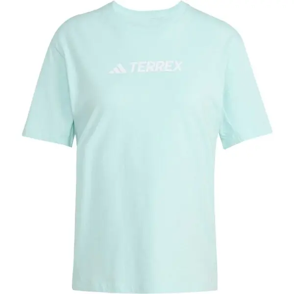 adidas adidas TERREX TEE Мъжка тениска за туризъм, светло-зелено, размер
