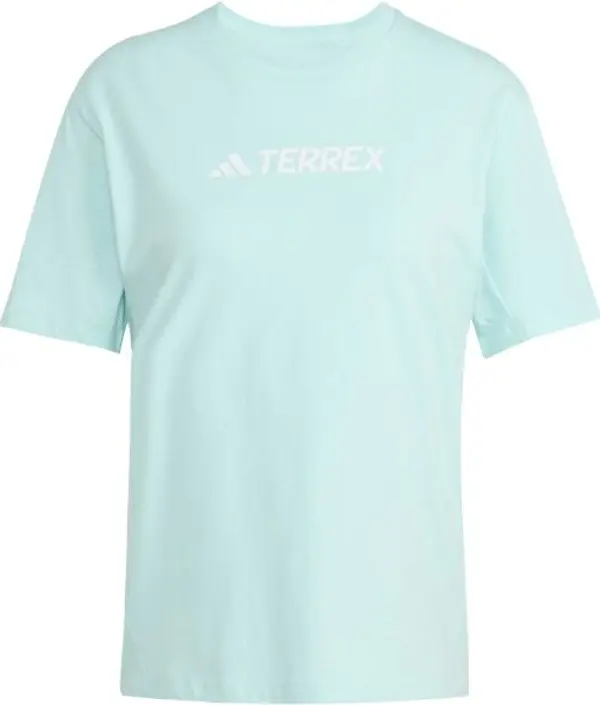 adidas adidas TERREX TEE Мъжка тениска за туризъм, светло-зелено, размер