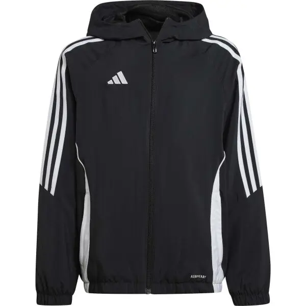 adidas adidas TIRO 23 WINDBREAKER Y Детско сгъващо  се яке, черно, размер
