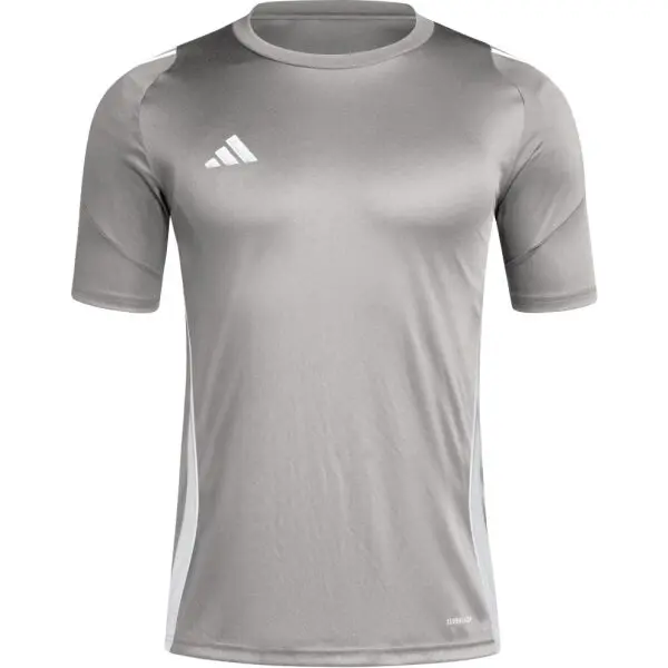 adidas adidas TIRO 24 JERSEY Мъжка спортна тениска, сиво, размер
