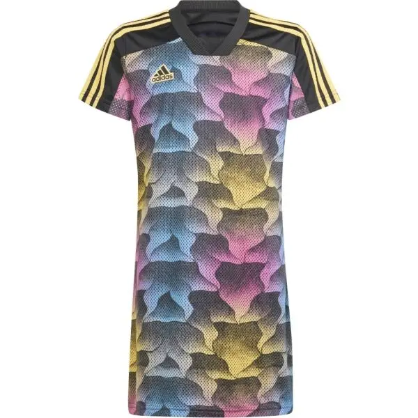 Adidas adidas TIRO SUMMER DRESS Рокля за момичета, микс, размер
