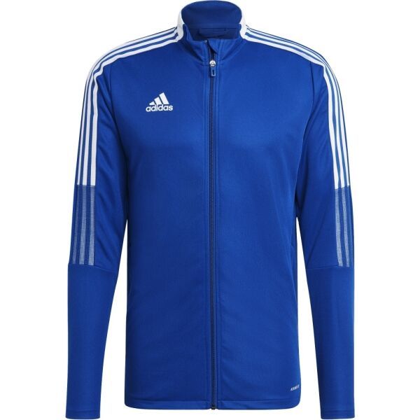 adidas adidas TIRO21 TK JKT Мъжки суитшърт за футбол, синьо, размер