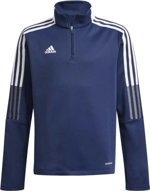 adidas adidas TIRO21 WRM TOPY Юношески футболен суитшърт, тъмносин, размер
