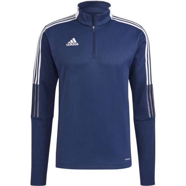 adidas adidas TIRO21 WRM TOPY Юношески футболен суитшърт, тъмносин, размер