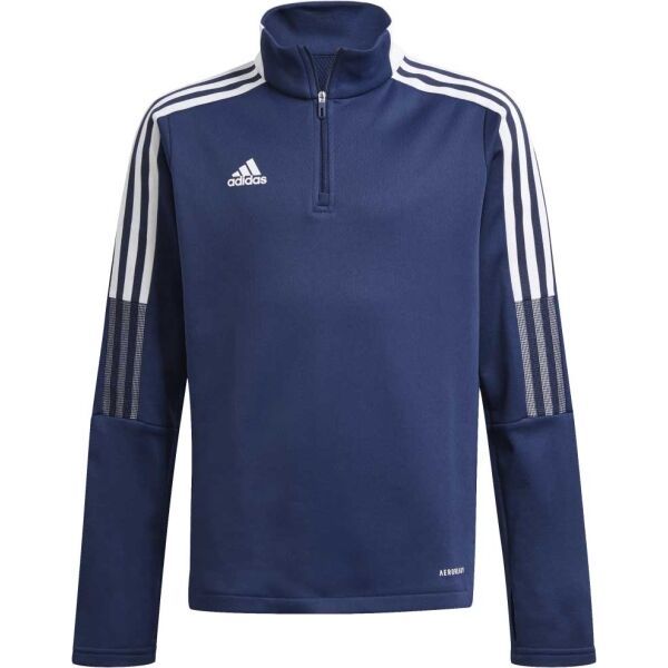 adidas adidas TIRO21 WRM TOPY Юношески футболен суитшърт, тъмносин, размер