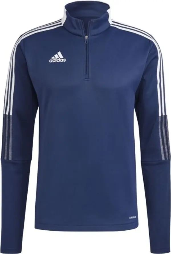 adidas adidas TIRO21 WRM TOPY Юношески футболен суитшърт, тъмносин, размер XXL