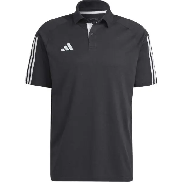 adidas adidas TIRO23 C CO PO Мъжка тениска с якичка, черно, размер