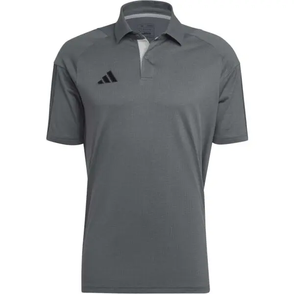 Adidas adidas TIRO23 C CO PO Мъжка тениска с якичка, сиво, размер