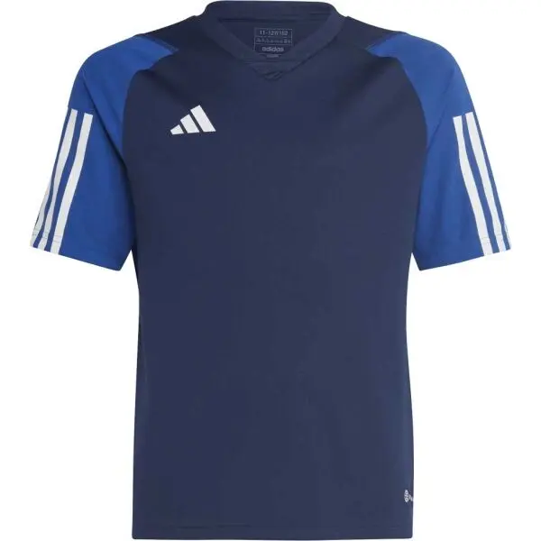 Adidas adidas TIRO23 CB TRJSYY Футболна тениска за момчета, тъмносин, размер