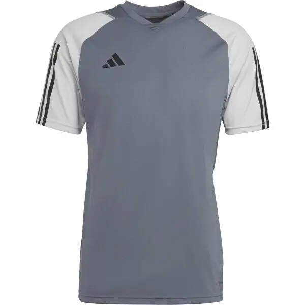 Adidas adidas TIRO23 COMPETITION JERSEY Мъжка спортна тениска, сиво, размер
