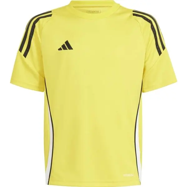 adidas adidas TIRO24 JERSEY Y Футболна фланелка за момчета, жълто, размер