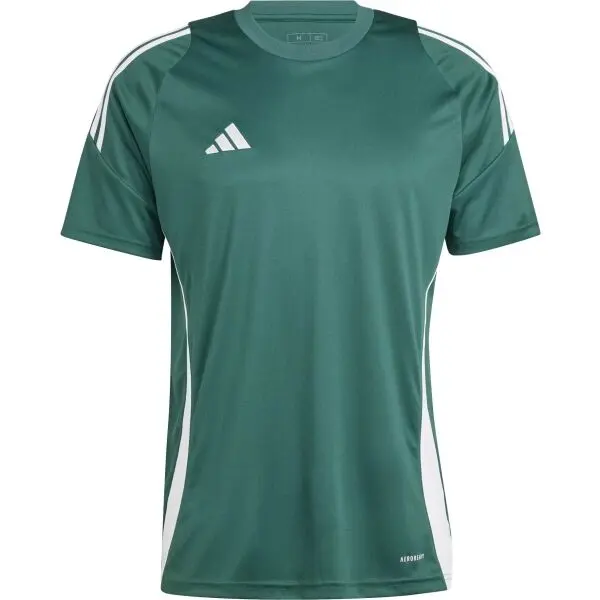 Adidas adidas TIRO24 TRAINING JERSEY Футболна фланелка, тъмнозелено, размер