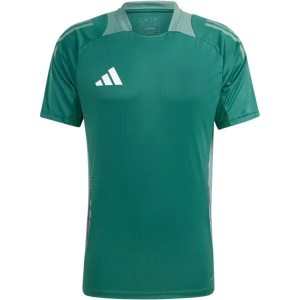 adidas adidas TIRO24 TRAINING JERSEY Футболна фланелка, тъмнозелено, размер