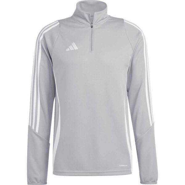 adidas adidas TIRO24 TRAINING TOP Мъжки суитшърт, сиво, размер
