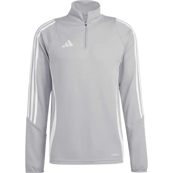 adidas adidas TIRO24 TRAINING TOP Мъжки суитшърт, сиво, размер
