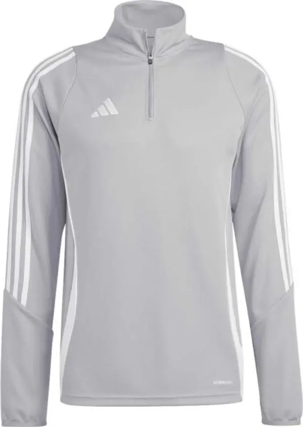 adidas adidas TIRO24 TRAINING TOP Мъжки суитшърт, сиво, размер XXXL