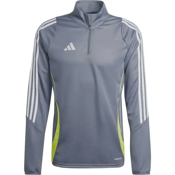 adidas adidas TIRO24 TRAINING TOP Мъжки суитшърт, тъмносиво, размер