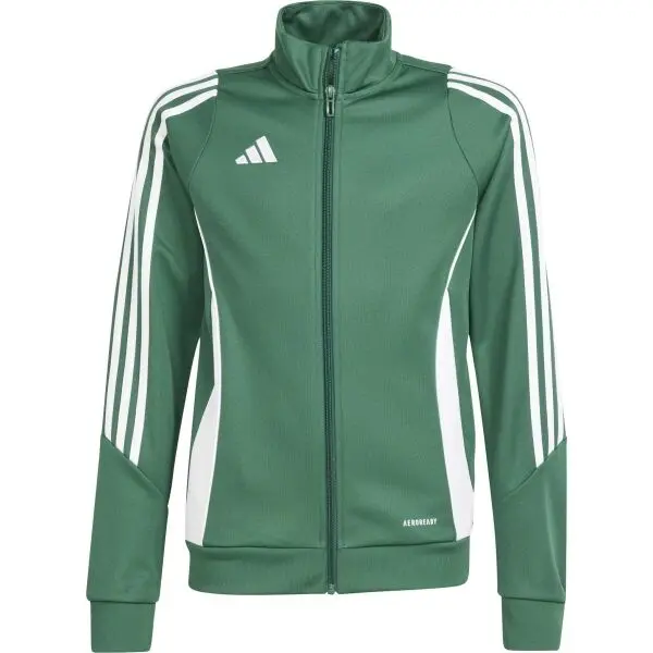 adidas adidas TIRO24 TRAINING TOP Мъжки суитшърт, тъмнозелено, размер