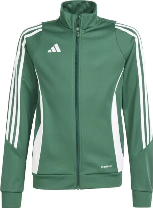 adidas adidas TIRO24 TRAINING TOP Мъжки суитшърт, тъмнозелено, размер