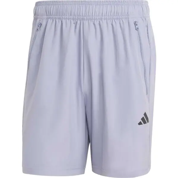 Adidas adidas TR-ES PIQ 3SHO Мъжки шорти, сиво, размер XXL 7"