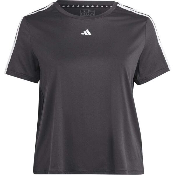 adidas adidas TRAIN ESSENTIALS 3-STRIPES Дамска спортна блуза, черно, размер