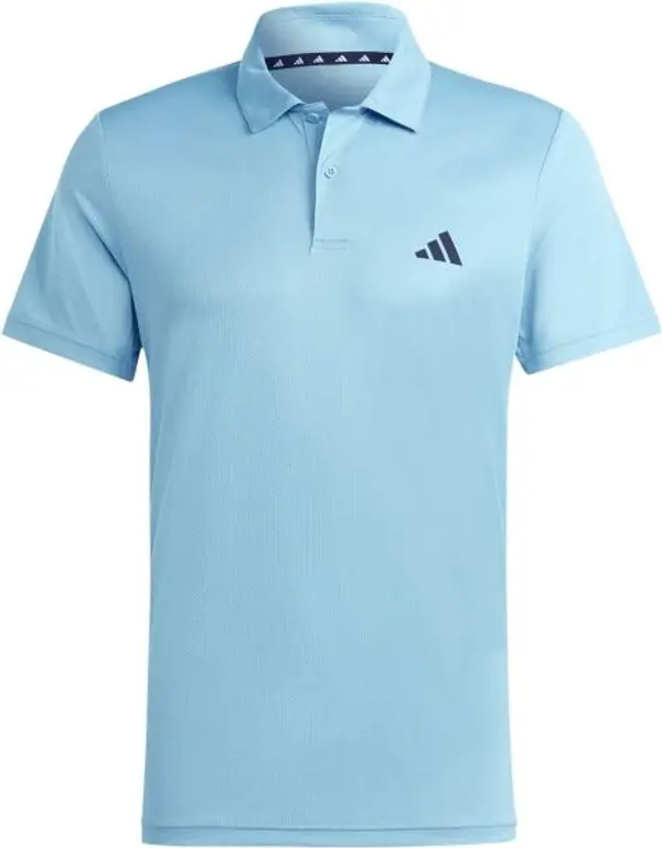 adidas adidas TRAIN ESSENTIALS BASE POLO Мъжка поло тениска, светлосиньо, размер