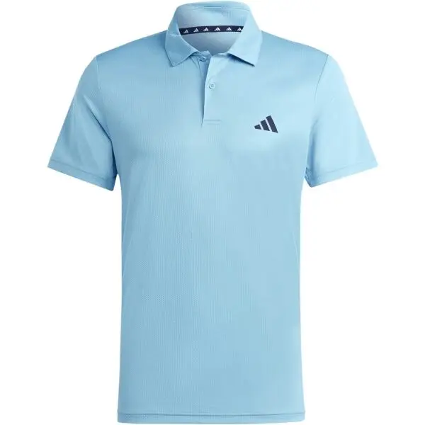 adidas adidas TRAIN ESSENTIALS BASE POLO Мъжка поло тениска, светлосиньо, размер