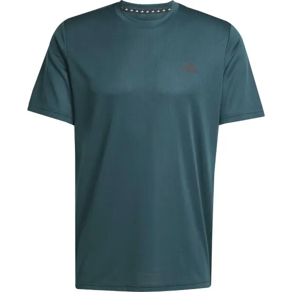Adidas adidas TRAIN ESSENTIALS STRETCH TRAINING Мъжка тениска, тъмнозелено, размер XXL