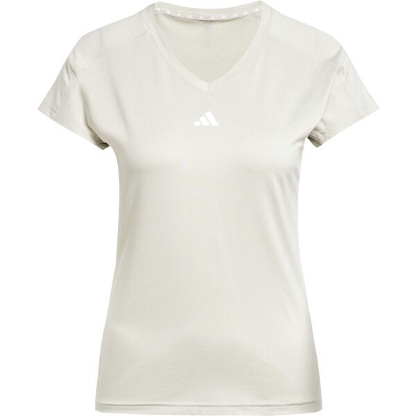 adidas adidas TRAIN ESSENTIALS TEE Дамска тениска за тренировка, бежово, размер