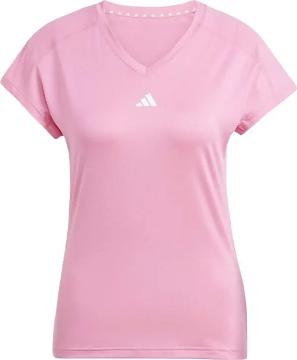 adidas adidas TRAIN ESSENTIALS TEE Дамска тениска за тренировка, розово, размер