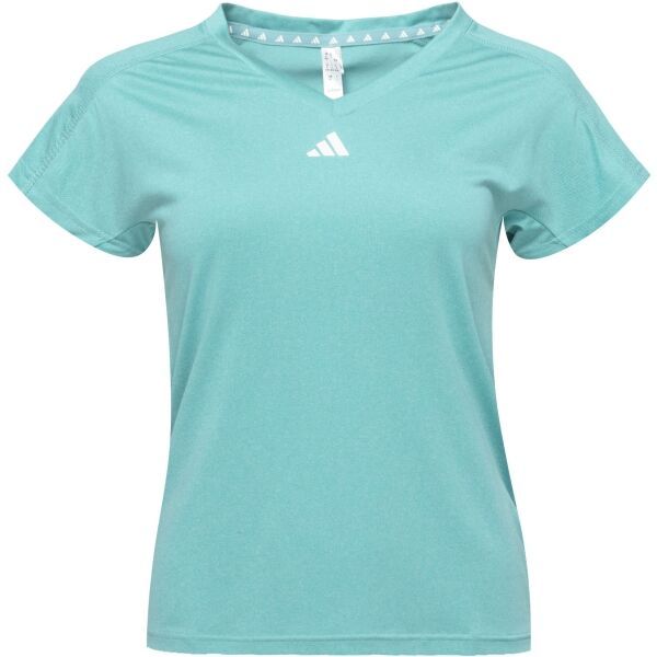 adidas adidas TRAIN ESSENTIALS TEE Дамска тениска за тренировка, светло-зелено, размер