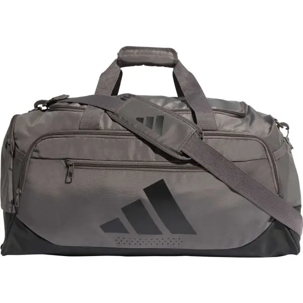 adidas adidas TRAINING DEFENDER DUFFLE M Спортна чанта, сиво, размер
