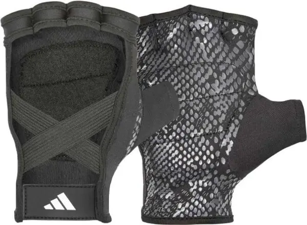 adidas adidas TRAINING GLOVES W Дамски ръкавици за фитнес, черно, размер