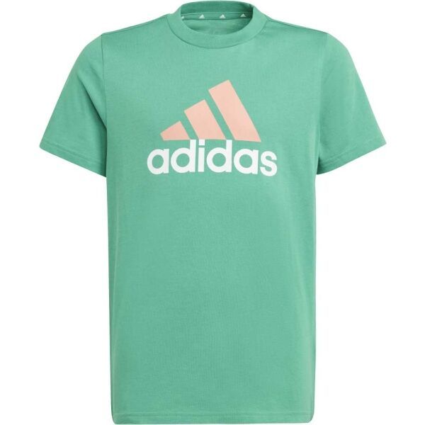 adidas adidas U BL 2 TEE Тениска за момчета, зелено, размер