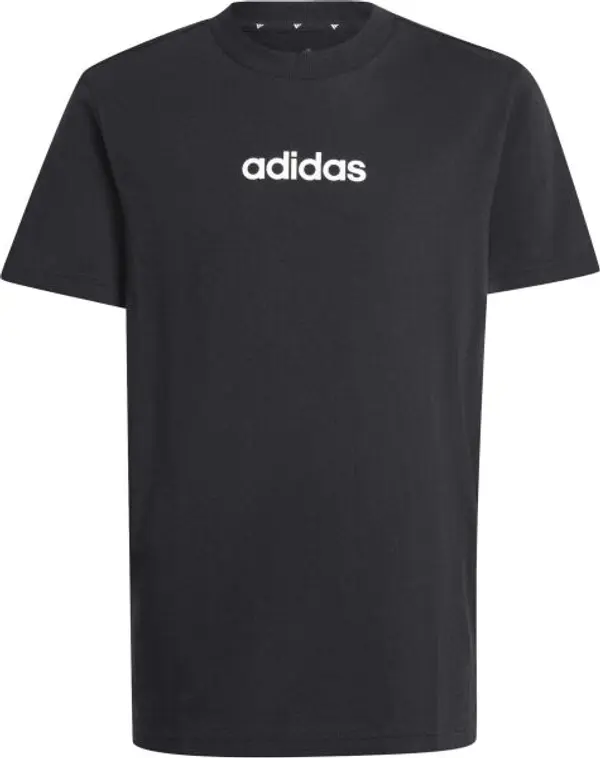 adidas adidas U LIN TEE Детска тениска, черно, размер