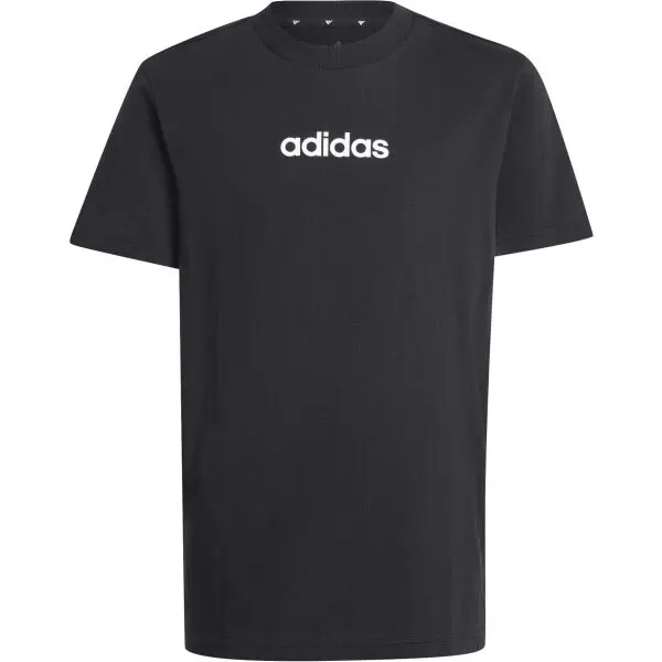 Adidas adidas U LIN TEE Детска тениска, черно, размер