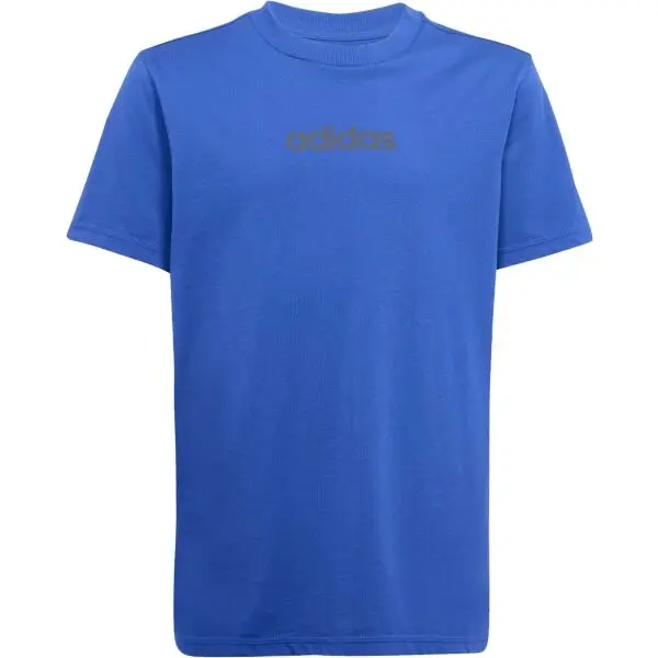 Adidas adidas U LIN TEE Детска тениска, синьо, размер