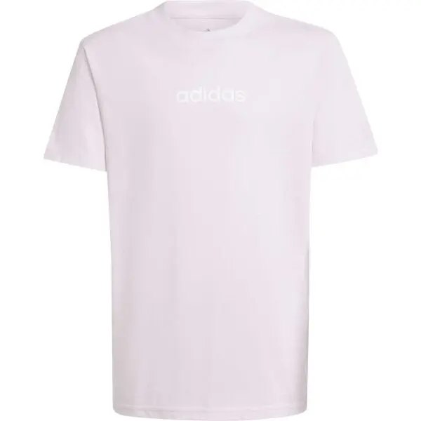 Adidas adidas U LIN TEE Тениска за момчета, розово, размер