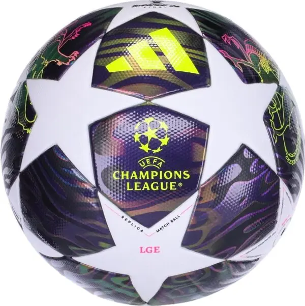 adidas adidas UCL LEAGUE Футболна топка, лилаво, размер