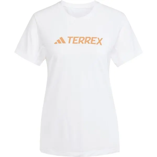 adidas adidas W MULTI TERREX LOGO TECH TEE Дамска тениска, бяло, размер