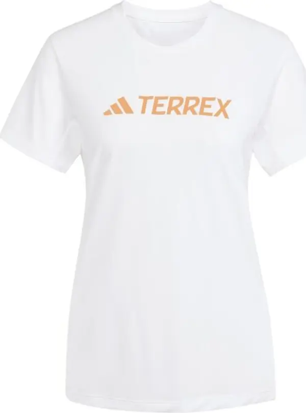 adidas adidas W MULTI TERREX LOGO TECH TEE Дамска тениска, бяло, размер
