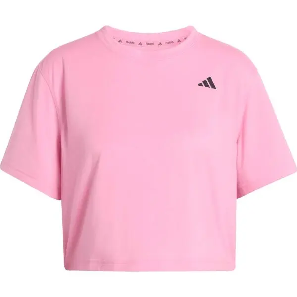 Adidas adidas WE MIN CREW TEE Дамска тениска, розово, размер