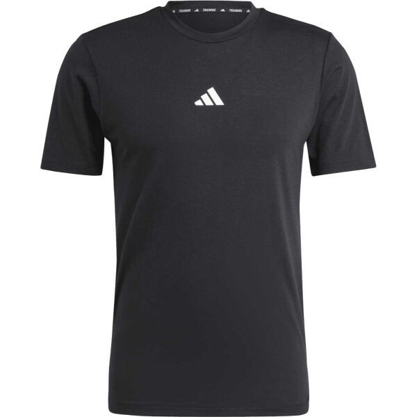 adidas adidas WORK OUT LOGO TEE Мъжка тениска за тренировки, черно, размер