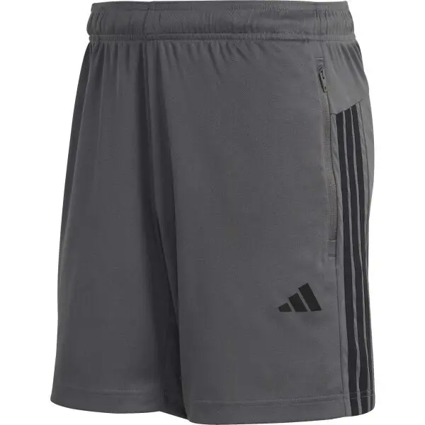 adidas adidas WORKOUT ESSENTIALS BASE 3 STRIPES Мъжки спортни шорти, тъмносиво, размер