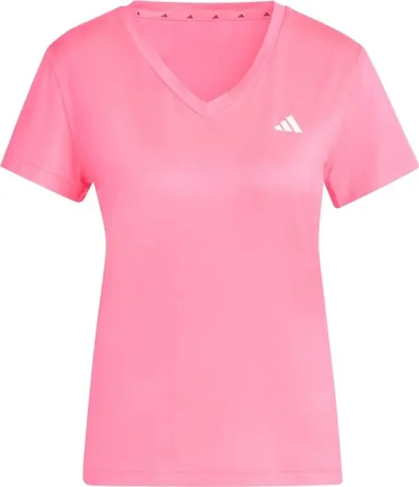 adidas adidas WORKOUT MIN V NECK TEE Дамска тениска, розово, размер