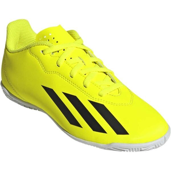 adidas adidas X CRAZYFAST CLUB IN J Детски обувки за зала, жълто, размер