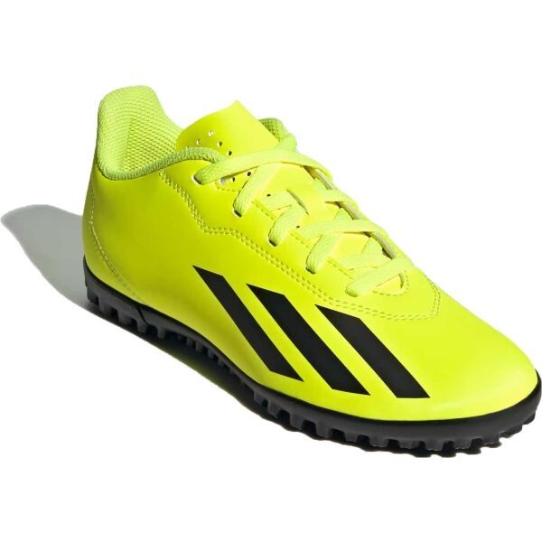 adidas adidas X CRAZYFAST CLUB TF J Детски футболни обувки, жълто, размер 36 2/3