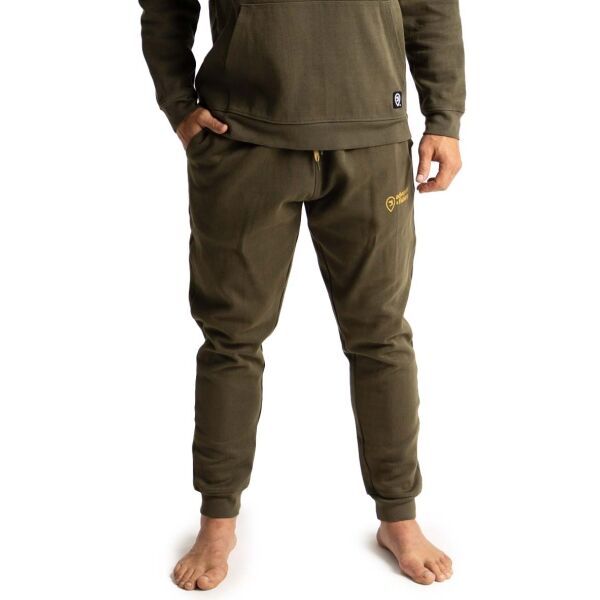 ADVENTER & FISHING ADVENTER & FISHING COTTON PANTS KHAKI Мъжки памучни спортни панталони, khaki, размер