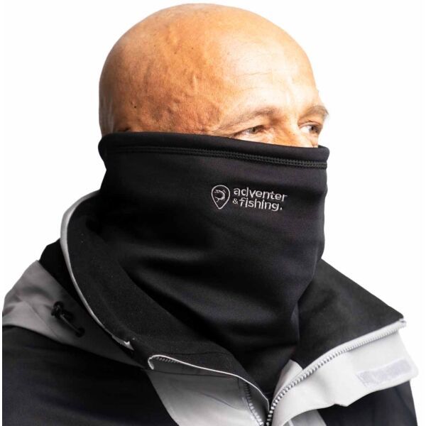 ADVENTER & FISHING ADVENTER & FISHING THERMO NECK GAITER BLACK Унисекс функционален затоплен шал, черно, размер