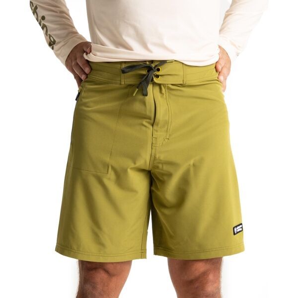 ADVENTER & FISHING ADVENTER & FISHING UV SHORTS OLIVE Мъжки къси панталони за риболов, khaki, размер
